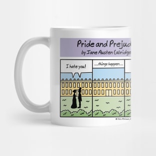 Pride and Prejudice (abridged) Mug